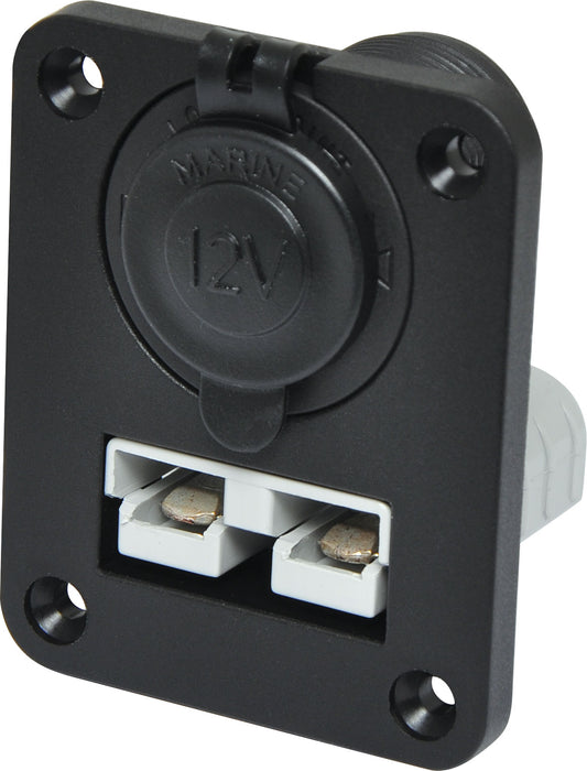 Panel Mount Anderson Style Connector with Car Accessory P7811