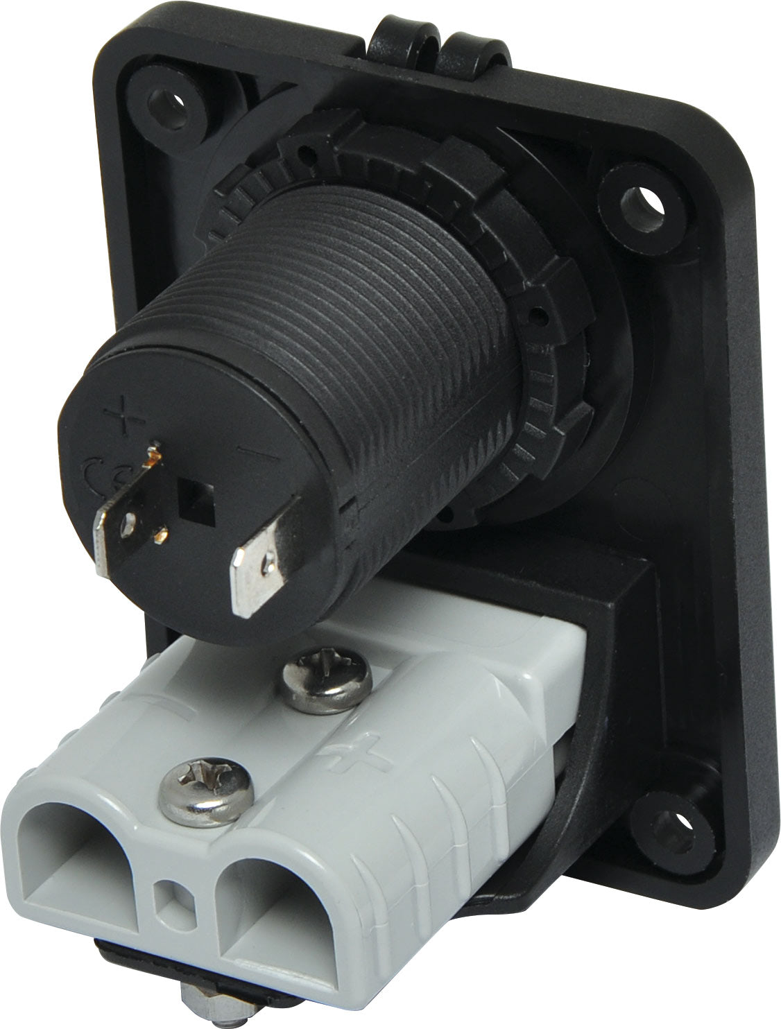 Panel Mount Anderson Style Connector with Car Accessory P7811