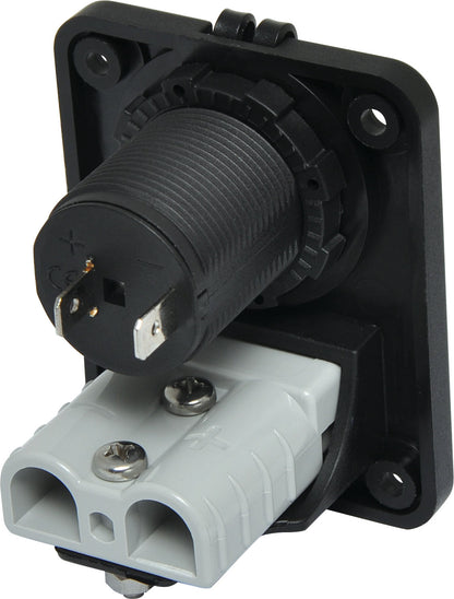 Panel Mount Anderson Style Connector with Car Accessory P7811