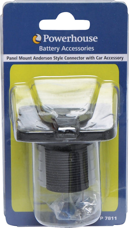 Panel Mount Anderson Style Connector with Car Accessory P7811