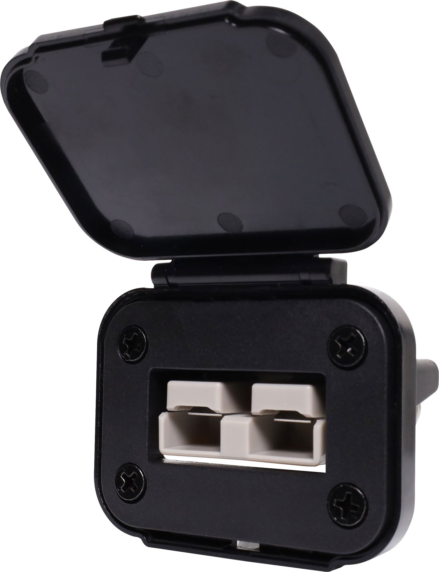 DC Power Connectors Panel Mount SB50 Anderson Style Connector With Flip Up Cover P7813
