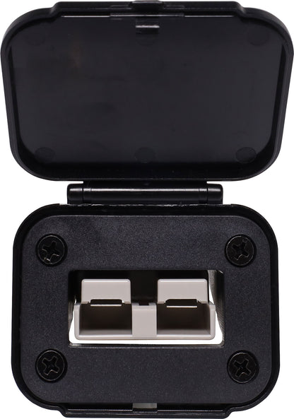 DC Power Connectors Panel Mount SB50 Anderson Style Connector With Flip Up Cover P7813