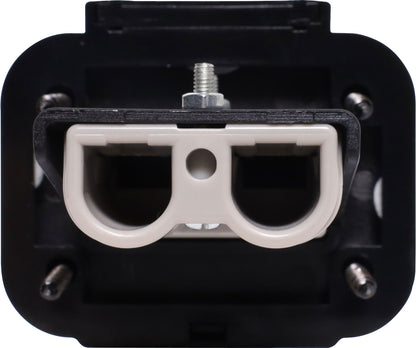 DC Power Connectors Panel Mount SB50 Anderson Style Connector With Flip Up Cover P7813