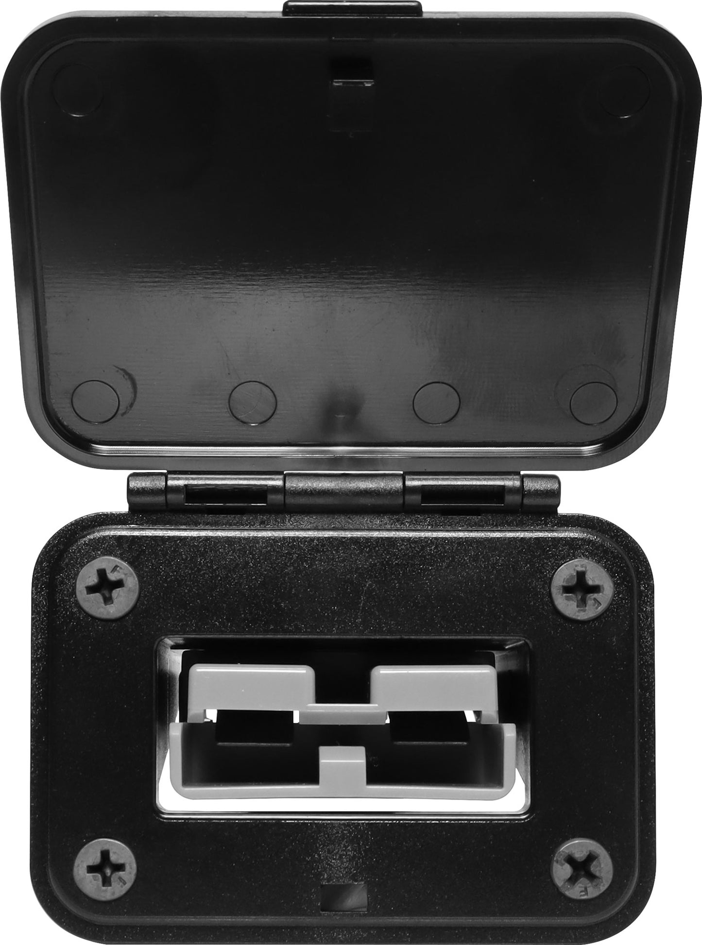 DC Power Connectors Panel Mount SB120 Anderson Style Connector With Flip Up Cover P7814