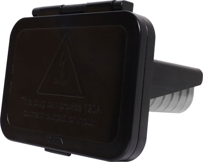 DC Power Connectors Panel Mount SB120 Anderson Style Connector With Flip Up Cover P7814