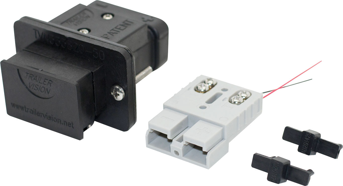 DC Power Connector Flush Mount Housing For 50A SB50 Anderson Connectors P7862