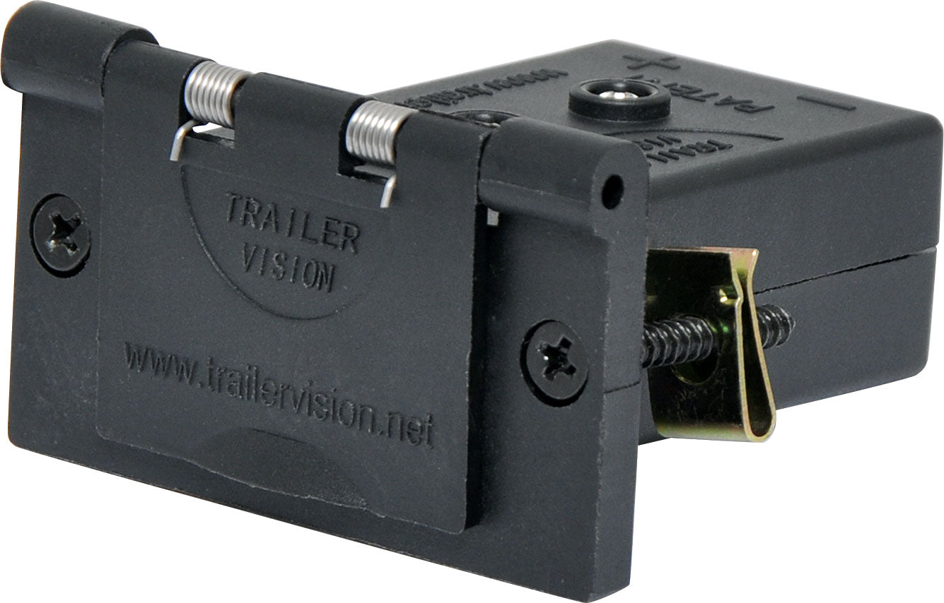 DC Power Connector Slim Flush Mount Housing For 50A SB50 Anderson Connectors P7864