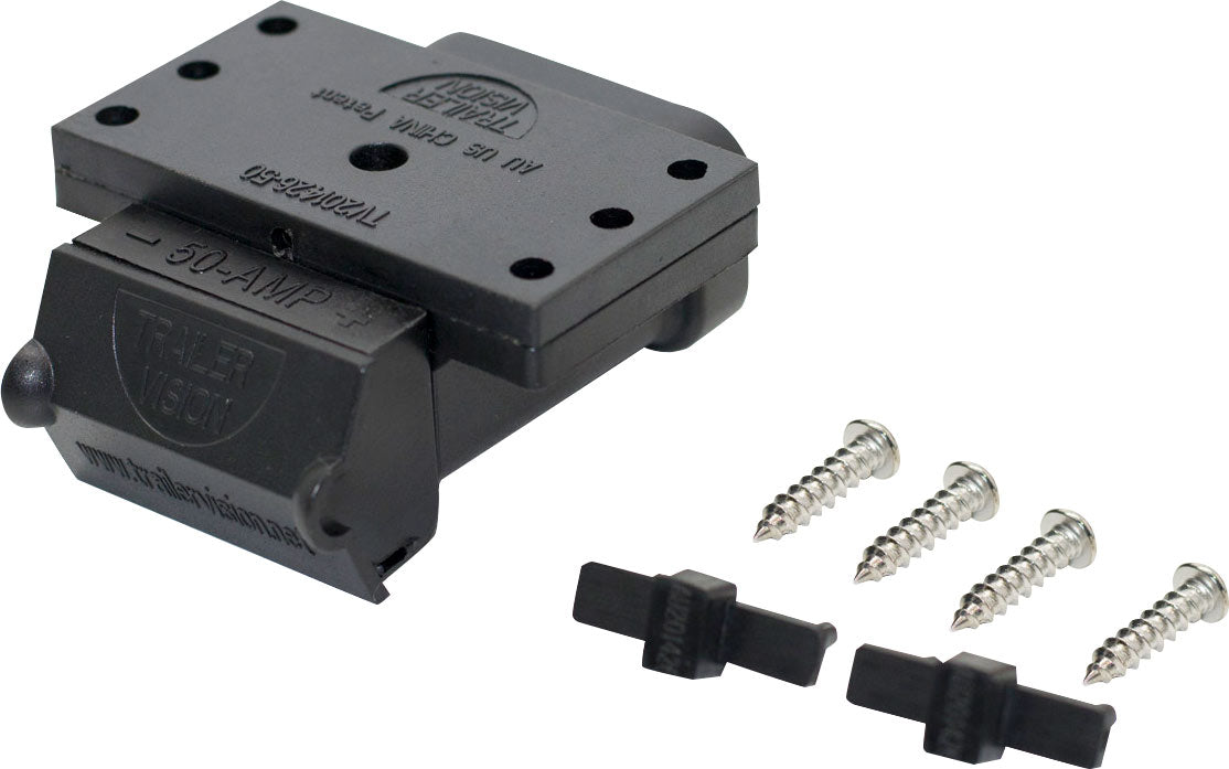 DC Power Connector Surface Mount Housing For 50A SB50 Anderson Connectors P7865