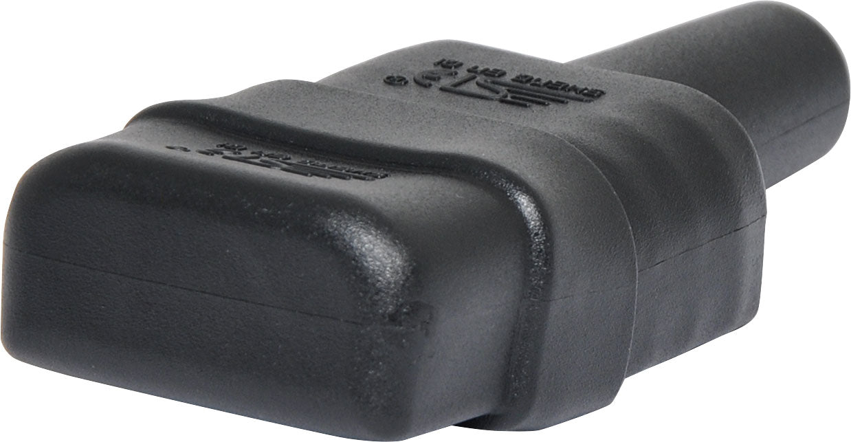 DC Power Connectors Boot and Cover to suit 50A Anderson Plugs Black P7872