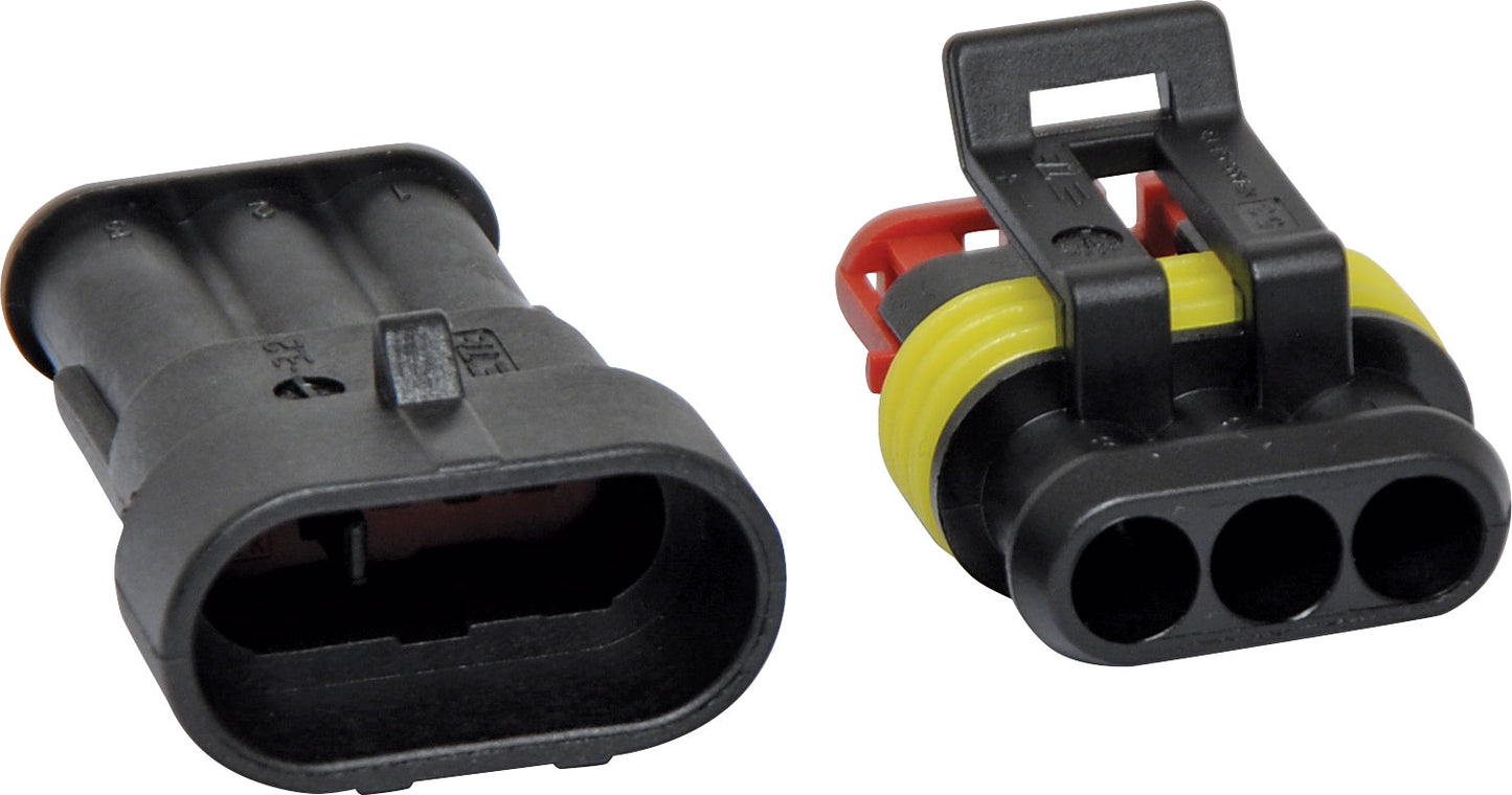 DC Power Connector Weatherproof Multipole DC Connector 3 pole 14A P7893