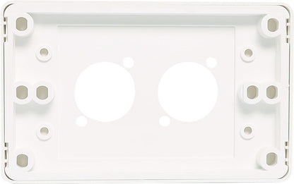 Wall Plate For Dual D Series Connectors P8022
