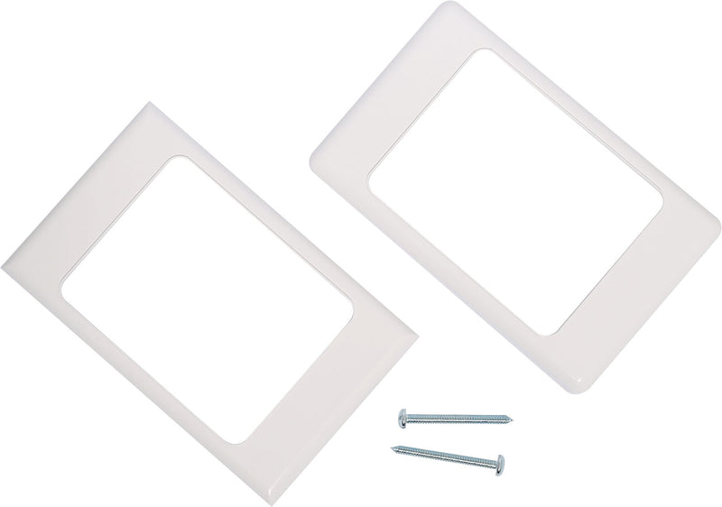 Dual Cover Blank Wallplate P8038