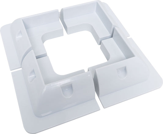 PV Solar Panel Plastic Solar Panel Corner Mount 4pc P8073