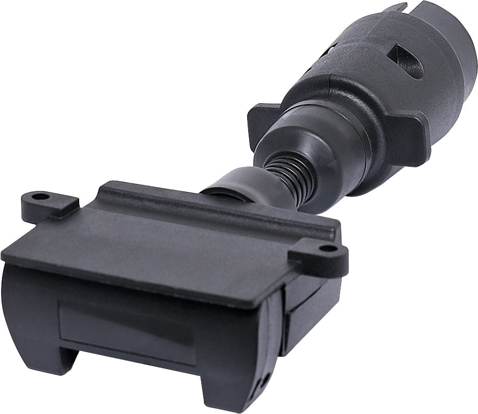 DC Power Connector Large 7 Pin Round Plug To 7 Pin Flat Socket Adapter P8088