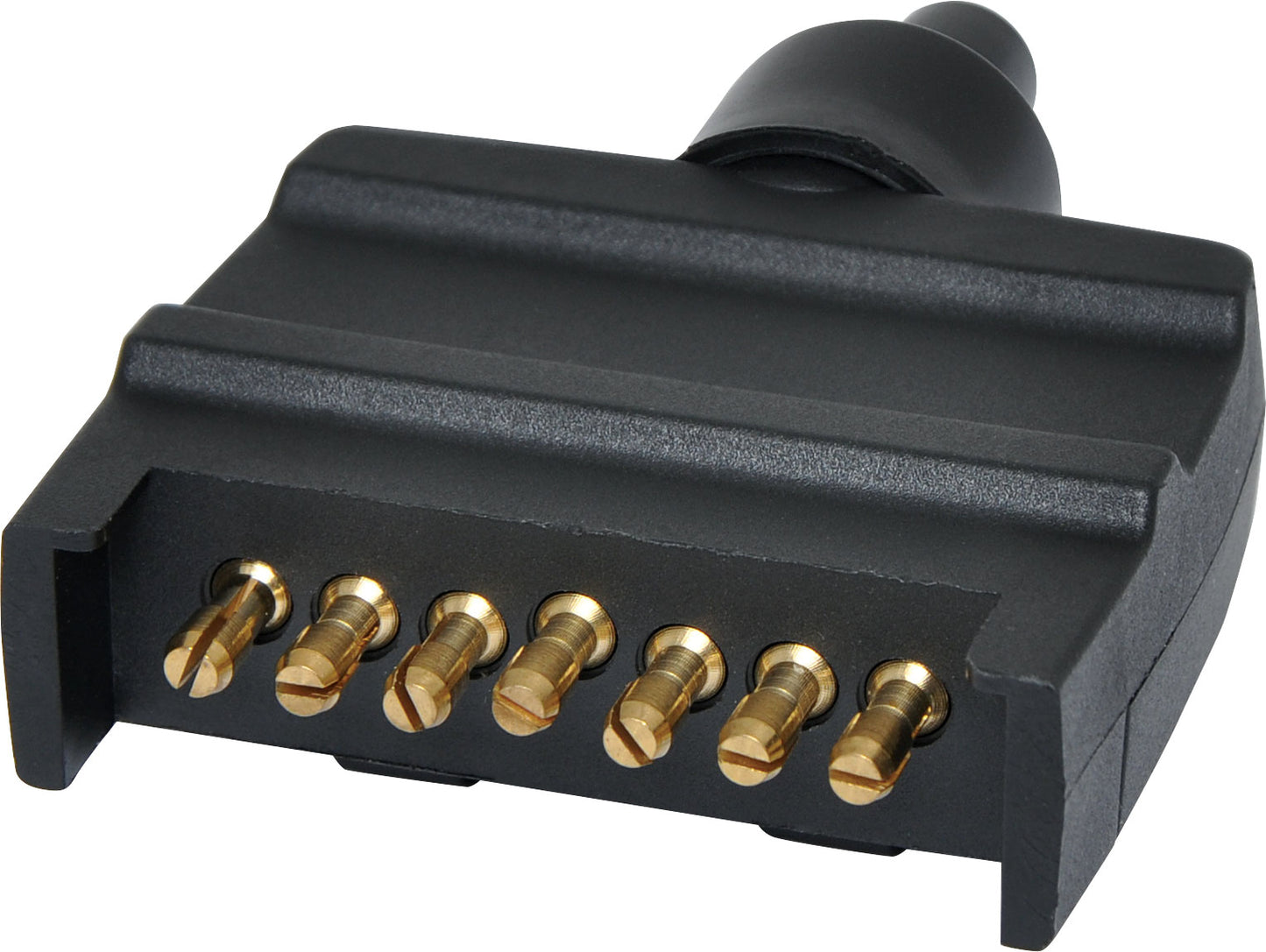 DC Power Connector 7 Pin Flat Trailer Plug P8092