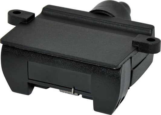 DC Power Connector 7 Pin Flat Trailer Socket Chassis Mount P8093