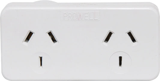 Power Boards & Filters Mains Double Right Adaptor P8250A