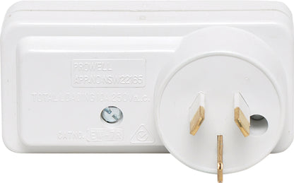 Power Boards & Filters Mains Double Right Adaptor P8250A