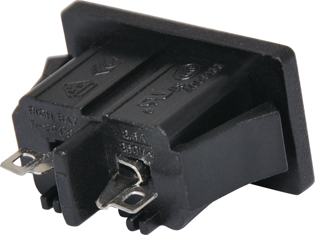 Fig 8 C8 2.5A Snap-In Chassis Mains Socket P8303