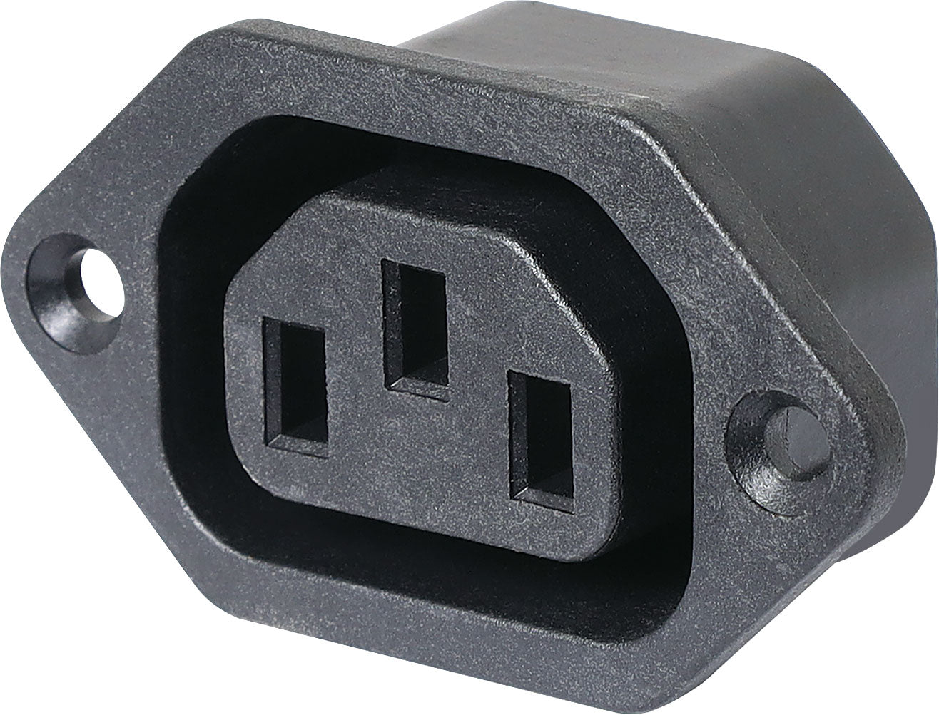 C13 Female Plug Chassis Mount 10A IEC P8326A