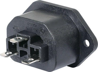 C13 Female Plug Chassis Mount 10A IEC P8326A