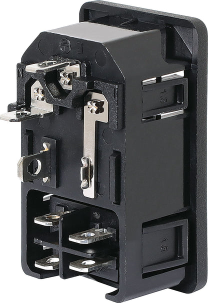 IEC Male Chassis Snap In Fused On/off Switch 10A P8341