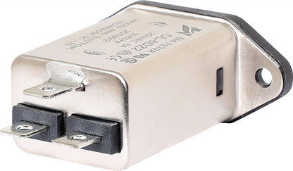 C14 Male Socket Chassis Mount EMI Filter 6A IEC P8352A