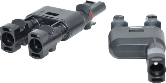 DC Power Cables IP67 MC4 Solar Panel 30A Y Adapter Pair P8611