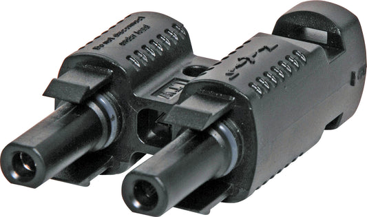 DC Power Cables IP67 MC4 Solar Panel 30A Dual Line Socket Adapter P8612