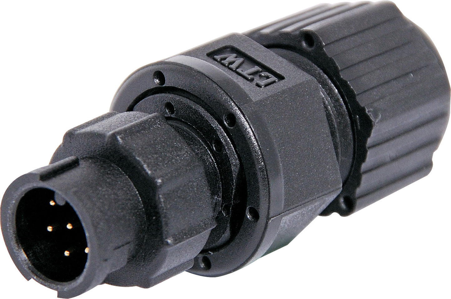 Circular Connector 6 Pin 2A Locking Male Line IP67 Waterproof Plug P9346