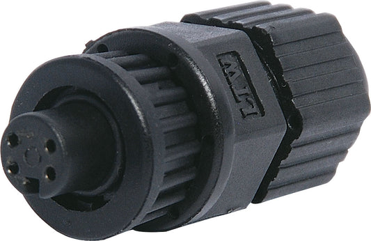 Circular Connectors 4 Pin 2A Locking Female Line IP66 Waterproof Socket P9354