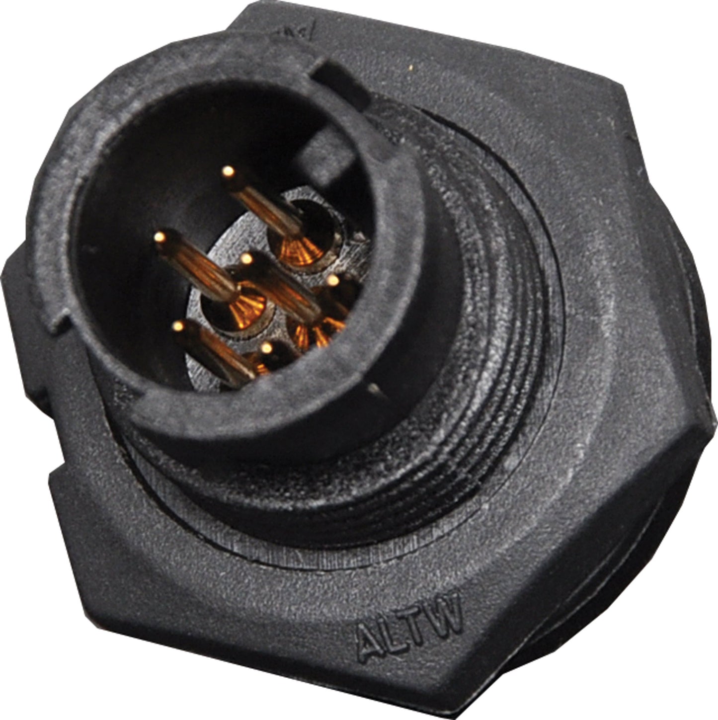 Circular Connector 6 Pin 2A Locking Male Chassis IP66 Waterproof Plug P9366
