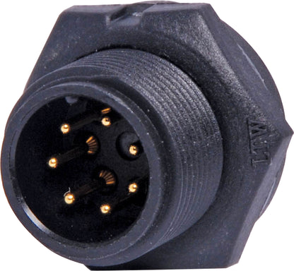 Circular Connector 7 Pin 5A Screw-On Male PCB IP67 Waterproof Plug P9427
