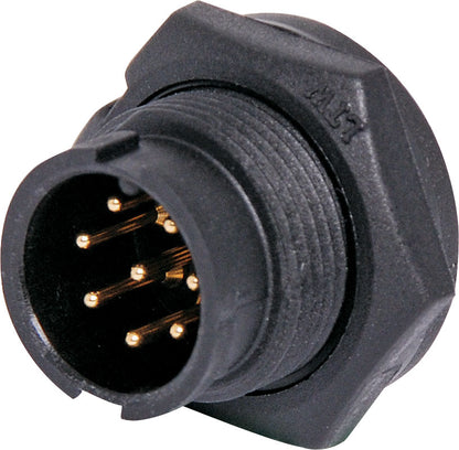 Circular Connector 8 Pin 5A Locking Male Chassis IP67 Waterproof Plug  P9468A
