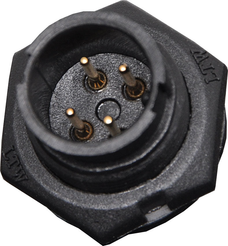 Circular Connectors 4 Pin 5A Locking Male PCB IP67 Waterproof Plug P9494