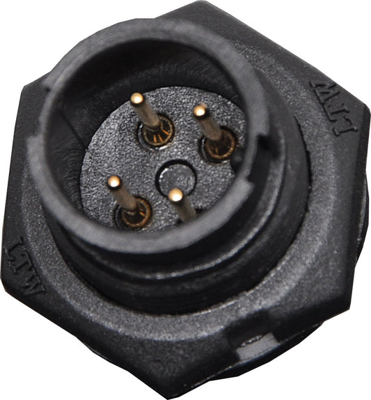 Circular Connectors 4 Pin 5A Locking Male PCB IP67 Waterproof Plug P9494