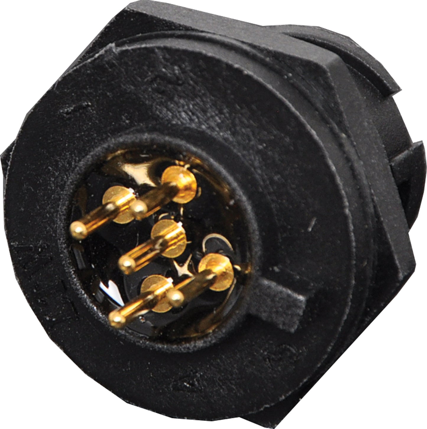 Circular Connector 5 Pin 5A Locking Male PCB IP67 Waterproof Plug P9495