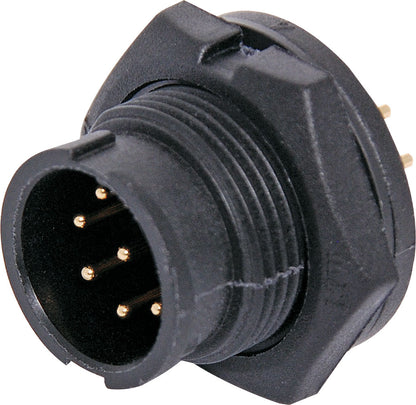 Circular Connector 8 Pin 5A Locking Male PCB IP67 Waterproof Plug P9500