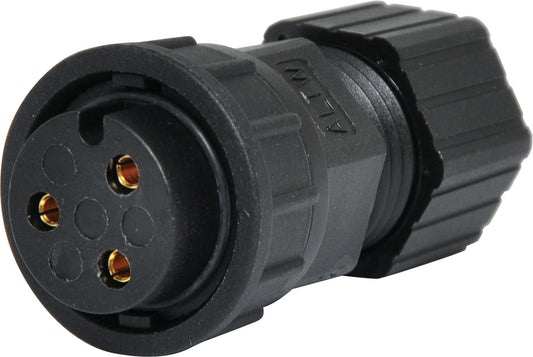 Circular Connectors 3 Pin 20A Locking Female Line IP66 Waterproof Socket P9603