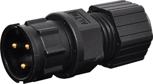 Circular Connectors IP67 Rated 20A Locking 3 Pin Male P9623