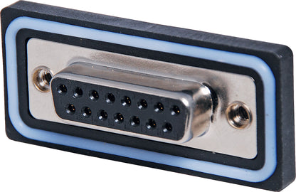 D-Sub Connectors DA15 Female Solder Cup IP67 Rated P9660