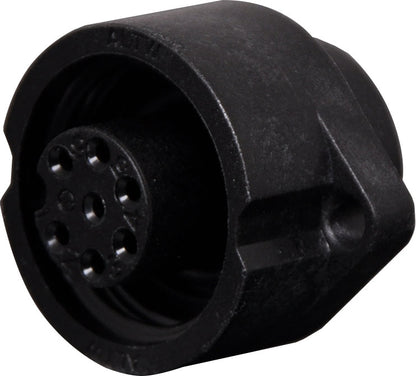 Circular Connector 7 Pin 8A Screw On Female Chassis IP67 Waterproof P9767