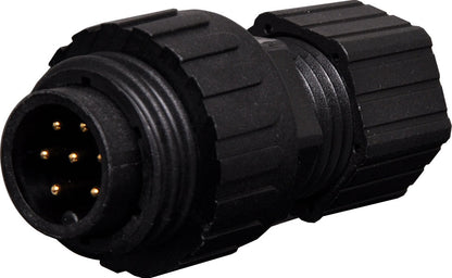 Circular Connector 7 Pin 8A Screw-On Male Line IP67 Waterproof P9768
