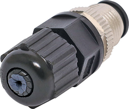 Circular Connectors 4 Pin 4A M12 Screw-On Line Male IP68 Waterproof P9869A