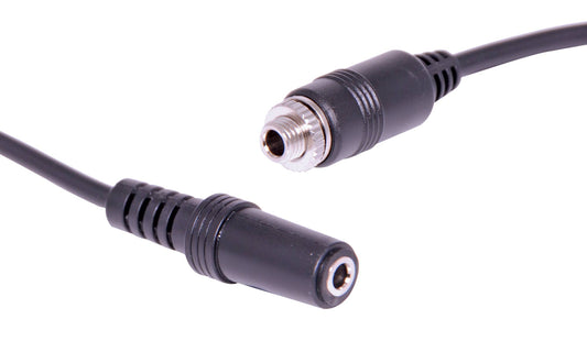 Adaptor 3.5mm Stereo Socket to Socket 160mm Wallplate Fly Lead PA6010A