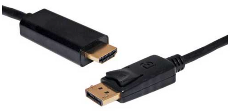 DisplayPort Male to HDMI Male Active Adapter Lead 0.75m  PA6554