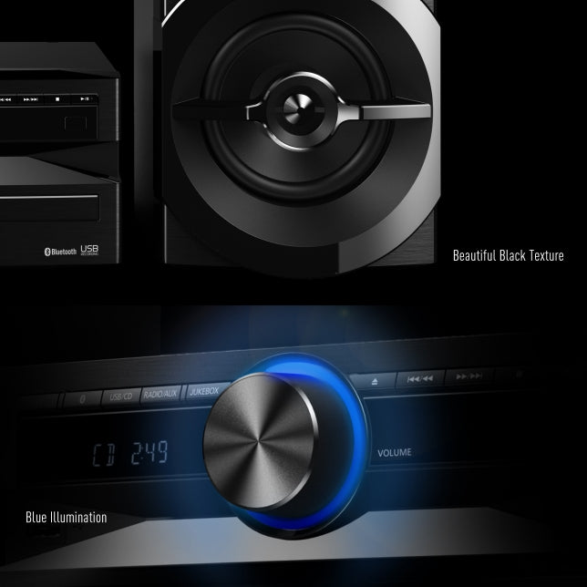 PANASONIC Mini CD Hi-Fi System SC-UX100GN-K