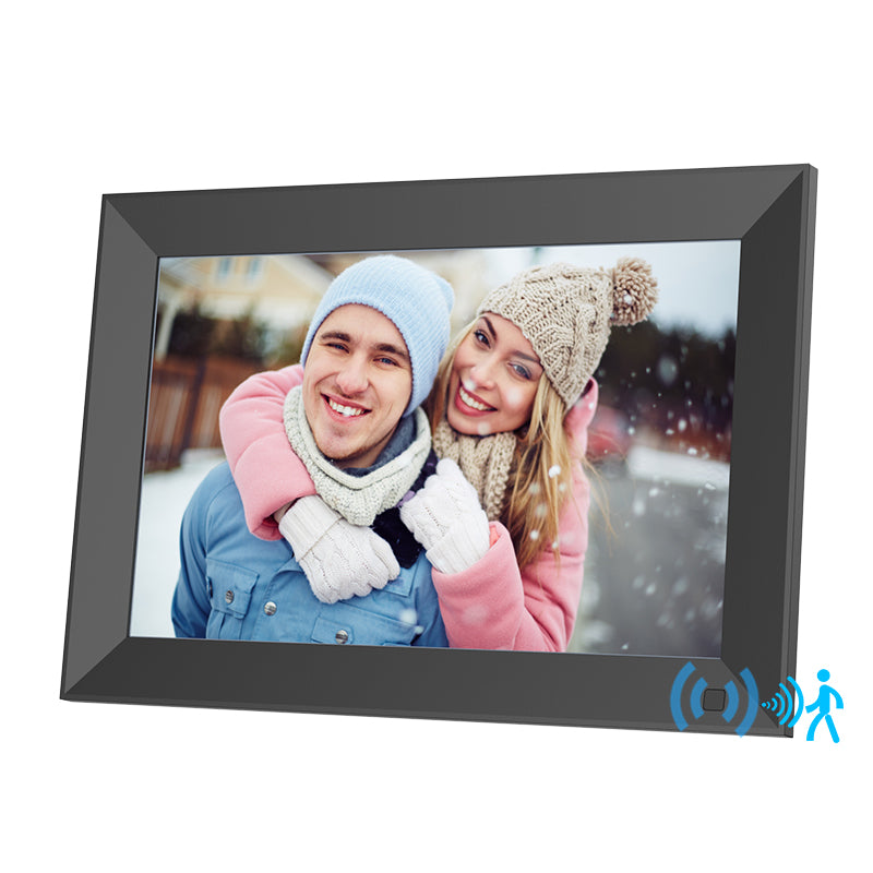 Digital Photo Frame 10.1in Wi Fi Touch Panel SD Card 32GB 16GB Built In PF1005WV