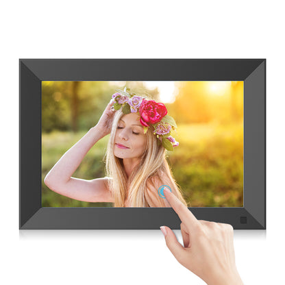 Digital Photo Frame 10.1in Wi Fi Touch Panel SD Card 32GB 16GB Built In PF1005WV