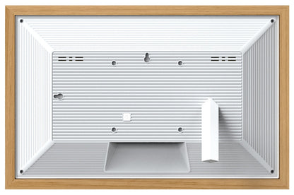 Digital Photo Frame Wi Fi 15.6in Touch Panel 32GB Light Sensors SD/USB Timber PF1501WV